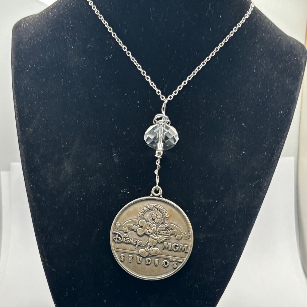 Silver Disney Studios Necklace